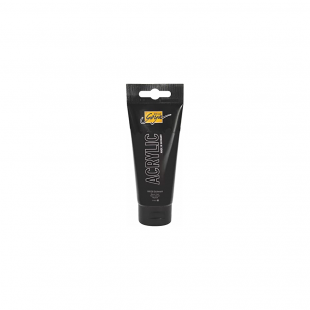 Краска акриловая Solo Goya "Acryl" №26 Черный, 100мл.