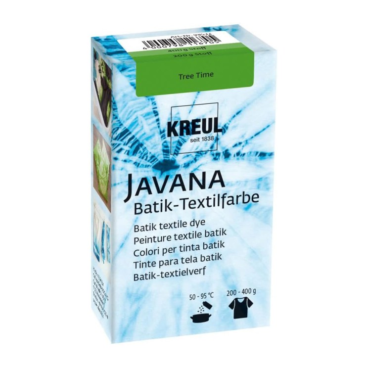 Краситель горячей фиксации Kreul "Javana Batik" 70 г, еловый (порошковый)