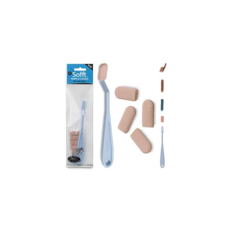 Мастихин для пастели PanPastel "Knife & Covers" №2 прямоугольный