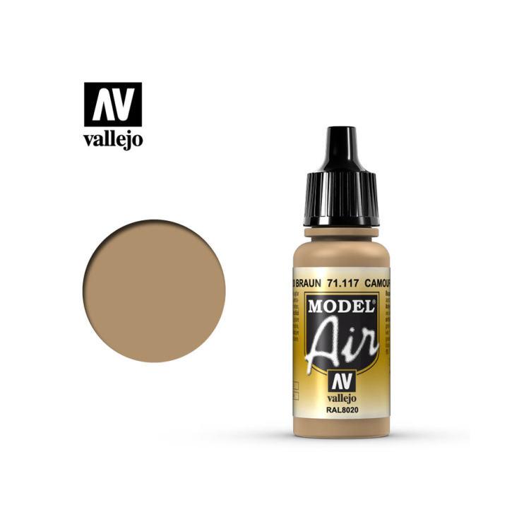 Акрил "Model Air" 71.117 (Camouflage Brown 8020)