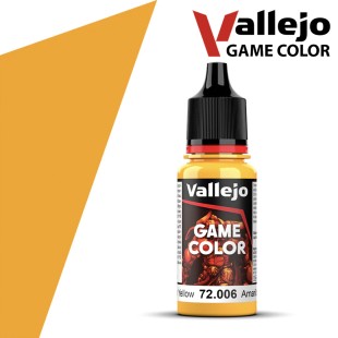 Краска акриловая для моделизма Vallejo "Game Color" 72.006 Sun Yellow