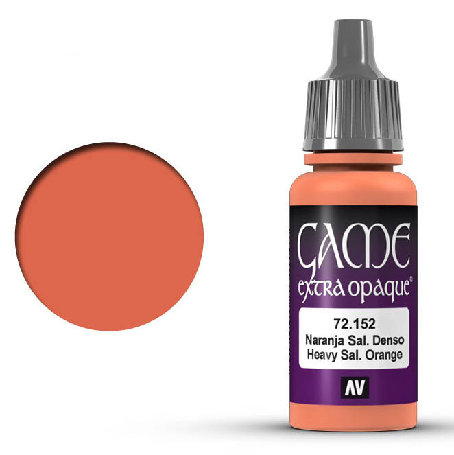 Акрил для моделизма Vallejo "Game Extra Opaque" 72.152 Heavy Salmon Orange