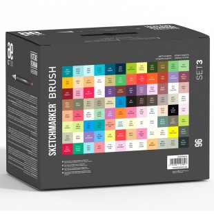 Набор Sketchmarker "Brush" 192 маркеров в пластиковом боксе