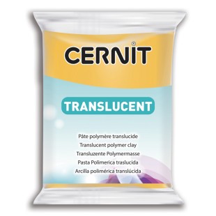 Полимерный моделин Cernit "Translucent" #721 прозрачный янтарь, 56гр