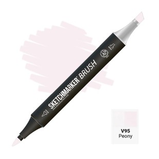 Маркер SketchMarker "Brush" V95 Пион