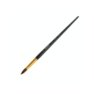 Колонок круглый укороченная вставка Roubloff "Series 1117" №9 матовая длинная ручка