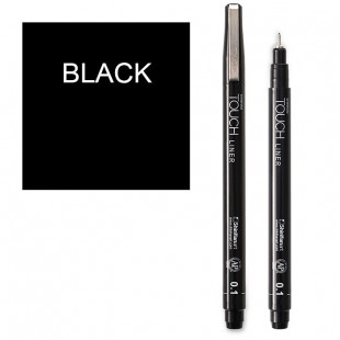 Капиллярная ручка "Touch liner" размер 0.1, black