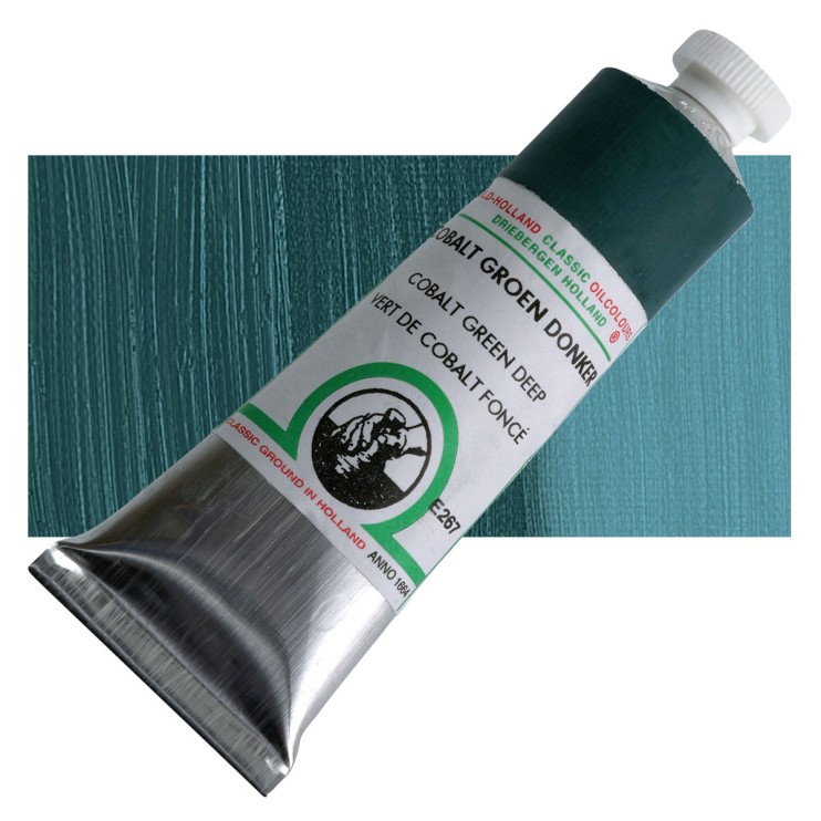 Масло Old Holland E267 Кобальт зелёный тёмный/ 40мл.