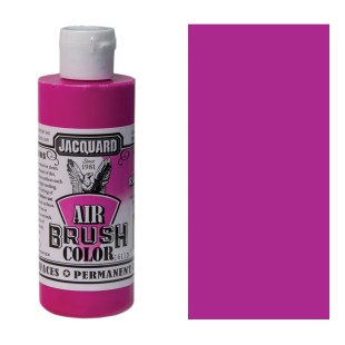 Краска для аэрографии Jacquard "Airbrush Color" 406 Raspberry Fluorescent (малиновый флуо), 118мл