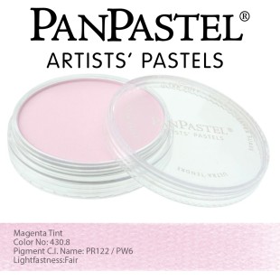 Пастель сухая "PanPastel" 430.8 Magenta Tint (Маджента светлая) PP24308