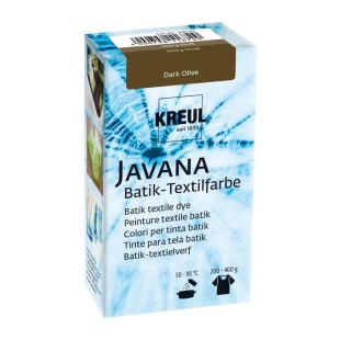 Краситель горячей фиксацииKreul "Javana Batik" 70 г, оливковый темный (порошковый)