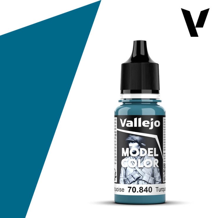 Краска акрил Vallejo "Model Color" 70.840 Light Turquoise