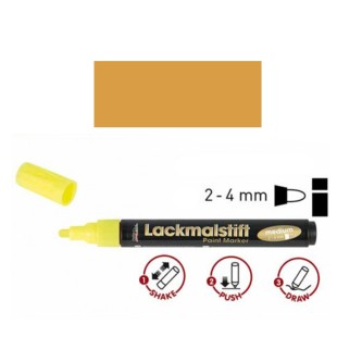 Маркер лаковый Kreul "Lackmalstift", 2-4 мм, Золотой