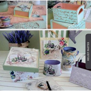 Паста рельефная матовая "Style Matt" №06 светлый коралл