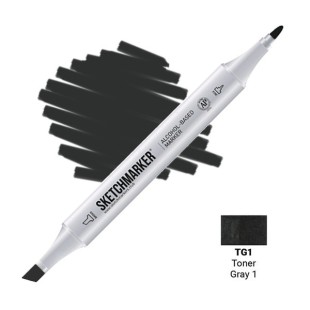Маркер двусторонний Sketchmarker "Classic" TG1 Тонированный серый 1