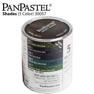 Набор сухой пастели PanPastel "Shadows" 5 цветов