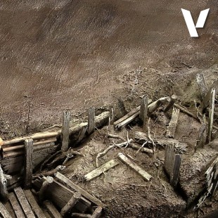 Паста акриловая Vallejo "Diorama FX" 26.218 Dark Earth, 200 мл