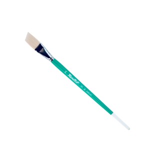 Кисть имитация щетины скошенная «1869» №24 на длинной ручке