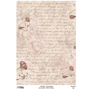 Рисовая карта для декупажа Cadence "Rice paper" 30х42см, RDP965