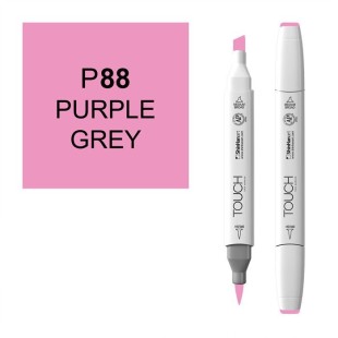 Маркер Touch Twin "Brush" цвет P88 (пурпурно-серый)