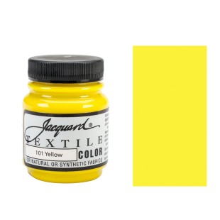 Краска по светлым тканям Jaсquard "Textile Colors" #101 желтая (нерастикающаяся)