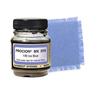 Краситель порошковый Jacquard "Procion MX Dye" 199 Ice Blue (синий холодный), 18.71г