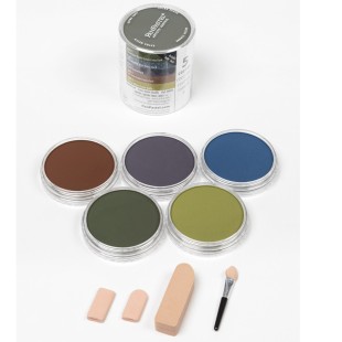 Набор сухой пастели PanPastel "Extra Dark Shades" 5 цветов PP30056