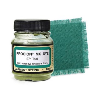 Краситель порошковый Jacquard "Procion MX Dye" 071 Teal (морская волна), 18.71г