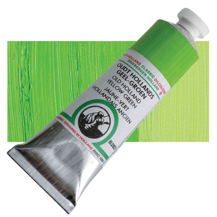 Масло Old Holland B283 Жёлто - зелёный/ 40мл.