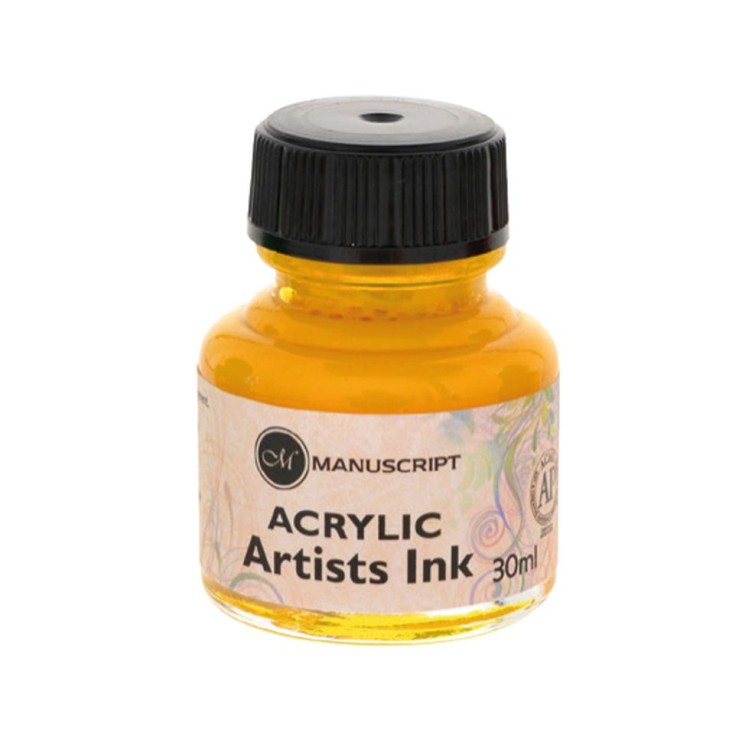 Тушь Manuscript "Acrilic Artist Ink" Бриллиантовый /30мл