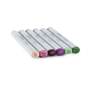 Набор Copic Sketch "Floral Favorites" 6 маркеров (цветочные)