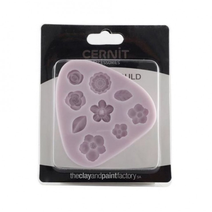 Силиконовая форма Cernit "Цветы"