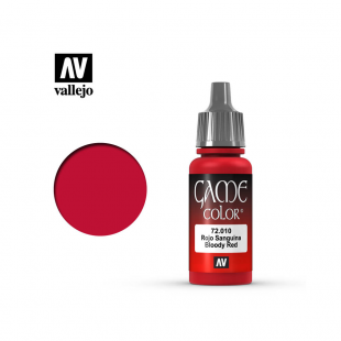 Краска акриловая для моделизма Vallejo "Game Color" 72.010 Bloody Red
