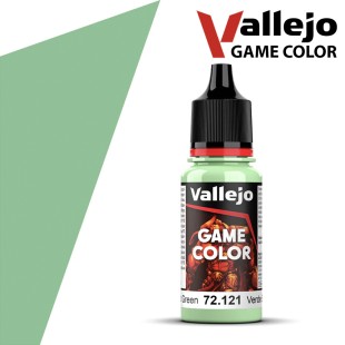 Краска акриловая для моделизма Vallejo "Game Color" 72.121 (Ghost Green), 18мл