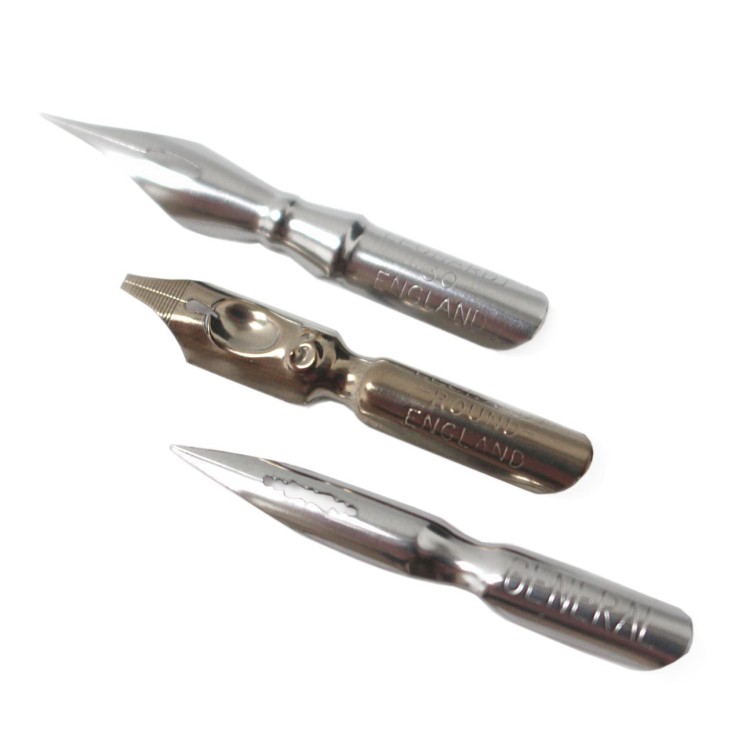 Комплект перьев Manuscript "General" 3 пера