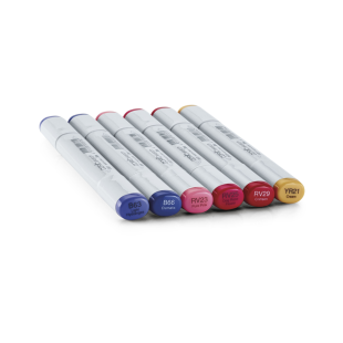 Набор Copic Sketch "Floral Favorites 2" 6 маркеров (цветочные)