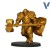 Краска акрил Vallejo "True Metallic Metal" 77.123 Imperial Gold, 18мл (серия Base)