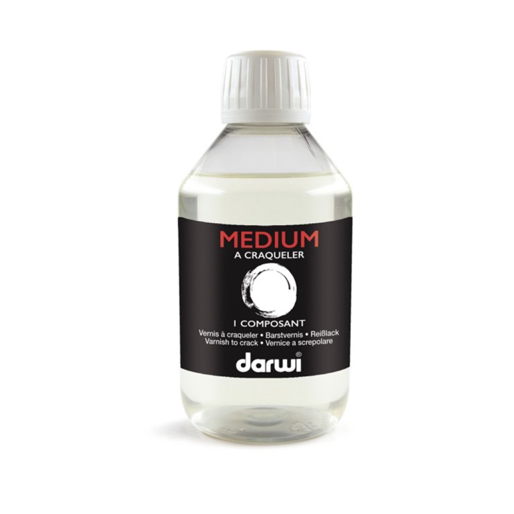 Лак кракелюрный Darwi "Crackle varnish" однокомпонентный, 250 мл (3500250000)