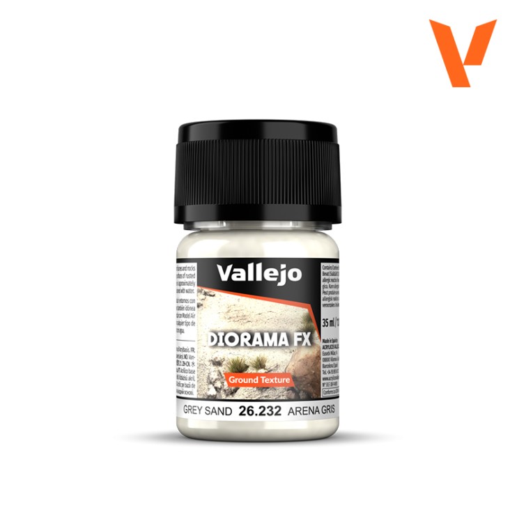 Паста акриловая Ground Texture 26.232 Grey Sand, 32 мл