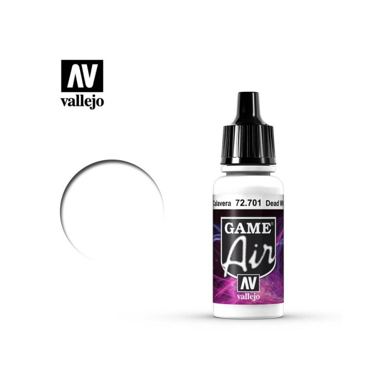 Краска для аэрографии "Game Air" 72.701 Dead White