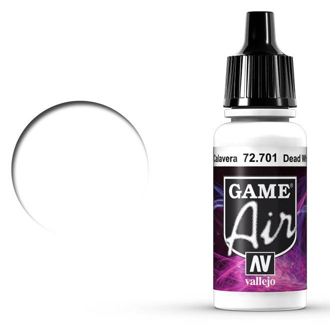 Краска для аэрографии "Game Air" 72.701 Dead White