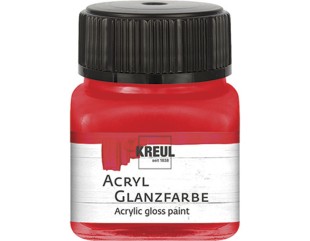 Акрил глянцевый Kreul "Acryl Glanzfarbe" 79205 Red (красная), 20 мл