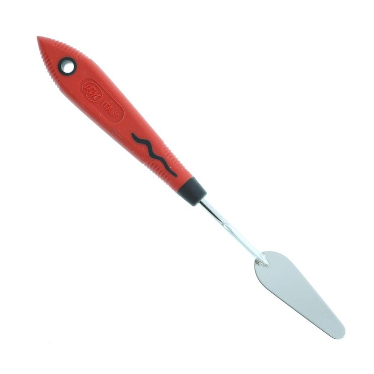 Мастихин с прорезиненной ручкой RGM "Soft Grip" №5