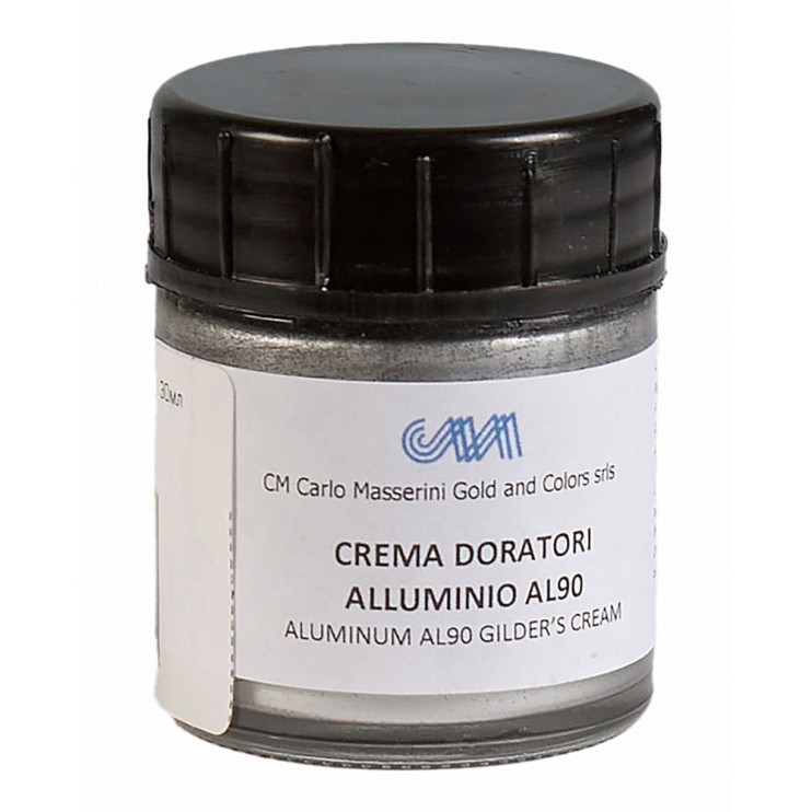 Паста для золочения "Masserrini" алюминий, 30мл 