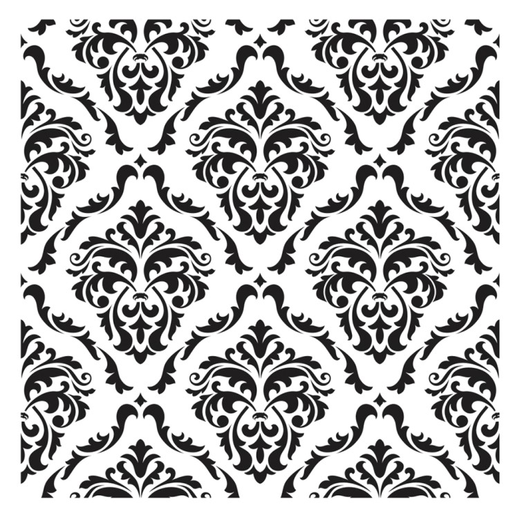 Трафарет 25х25см, HDM069 узор фон