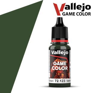 Краска акриловая для моделизма Vallejo "Game Color" 72.123 (Angel Green), 18мл