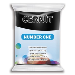 Полимерный моделин Cernit "Number One" #100 черный ,56гр