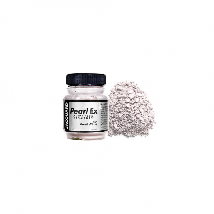 Пудра металлик "Pearl Ex" #651 Белый перламутр