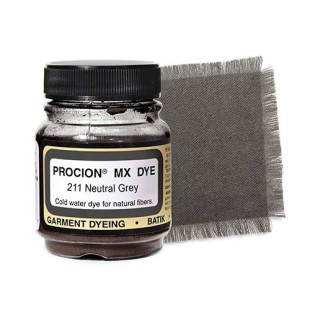 Краситель порошковый Jacquard "Procion MX Dye" 211 Neutral Grey (серый), 18.71г