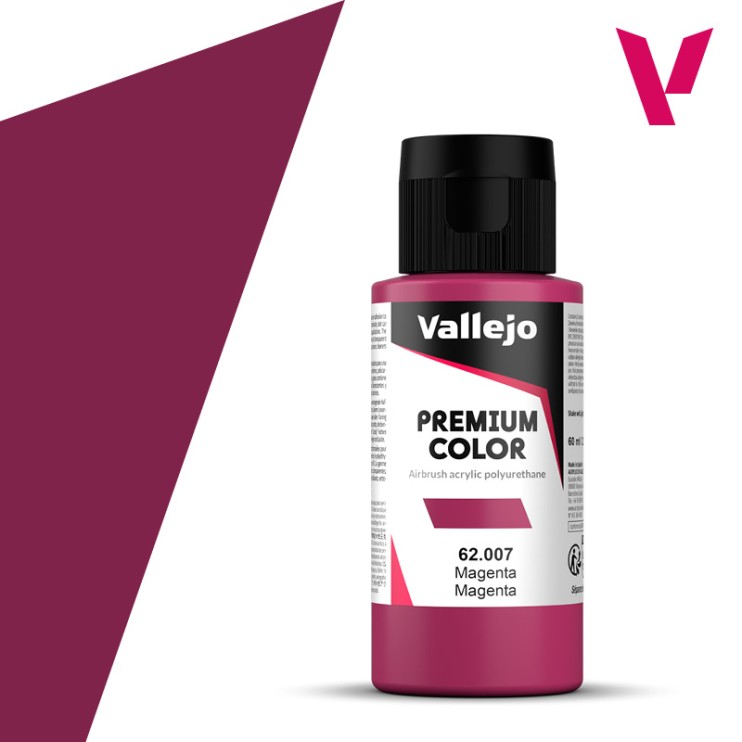 Акрил для аэрографии "Premium" 62.007 (Magenta), 60 мл